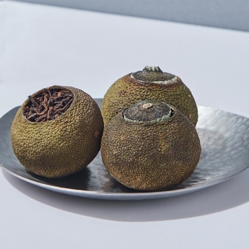 茶叶 小青柑普洱茶 新会生晒小青柑陈皮柑普茶熟茶 源头散装批发图2