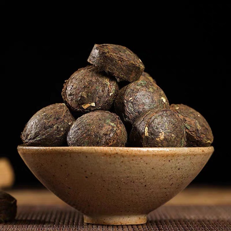 批发云南糯米香普洱小沱茶 迷你熟沱 糯米香普洱茶散装袋装茶叶图2