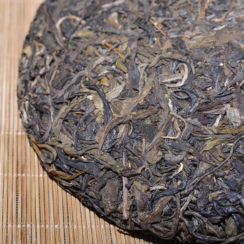 普洱茶生茶饼茶 越陈越香七子饼普洱生茶饼357g 普洱生茶 茶饼图4