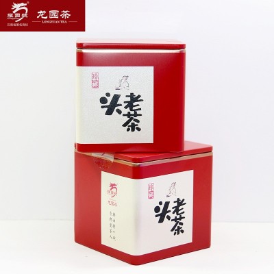 云南老茶头普洱茶 龙园号迷你礼盒小罐装老茶头 熟茶 100g