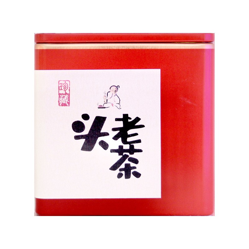 云南老茶头普洱茶 龙园号迷你礼盒小罐装老茶头 熟茶 100g图4