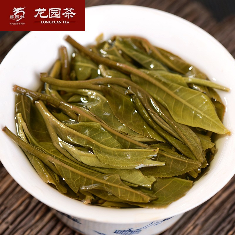 云南普洱茶龙园号七子饼茶2020年大班章王者风范生茶饼茶礼 380克图5