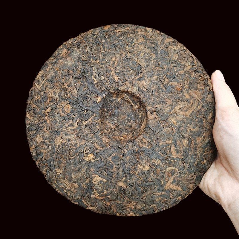 云南茶叶批发普洱熟茶 6年陈韵勐海班章宫廷普洱茶 357克普洱茶饼图3