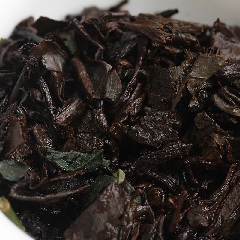 厂家直供 糯米香普洱小沱茶 陈年普洱熟茶 迷你小金沱 500克散茶图4