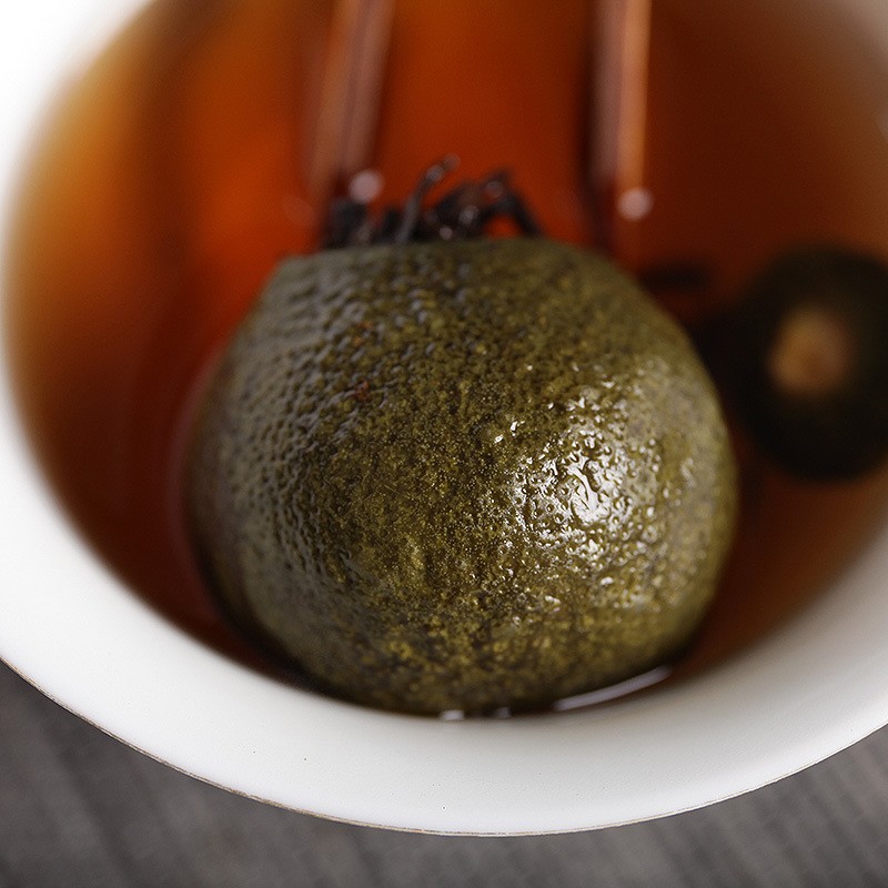 大量批发云南普洱茶叶 2019新会小青柑 宫廷普洱熟茶 500克图5