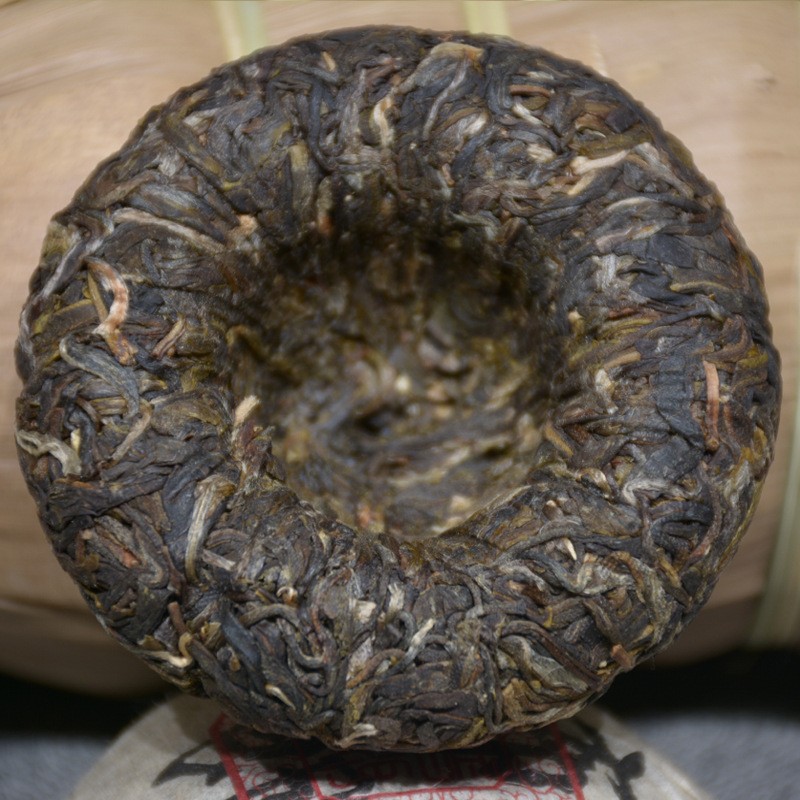 云南批发布朗山乔木普洱生茶沱100克生普洱沱茶叶图3