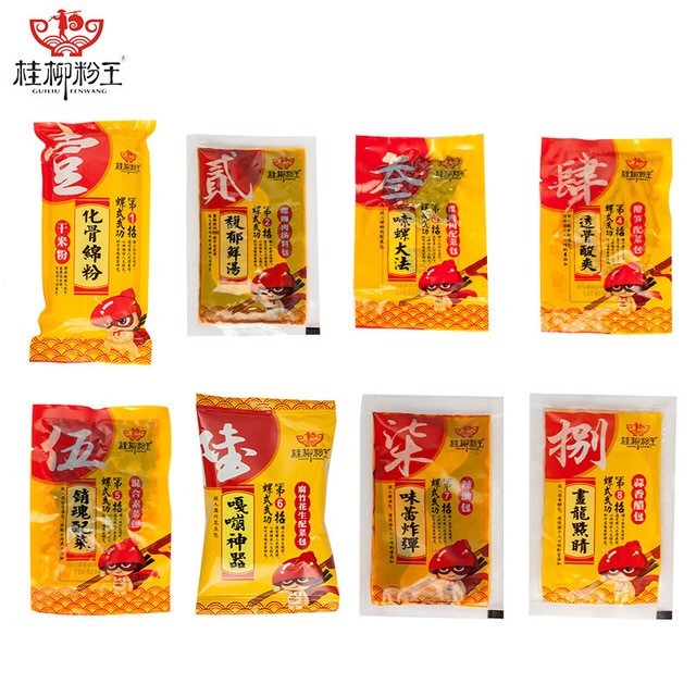 桂柳粉王螺行江湖螺蛳粉400g*1包水煮型（含螺肉）图2
