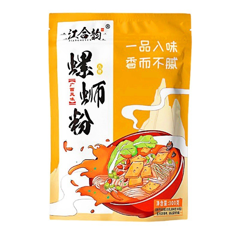 江合韵广西特产螺蛳粉300g*3包一件代发自家工厂招批发代理实体店图4