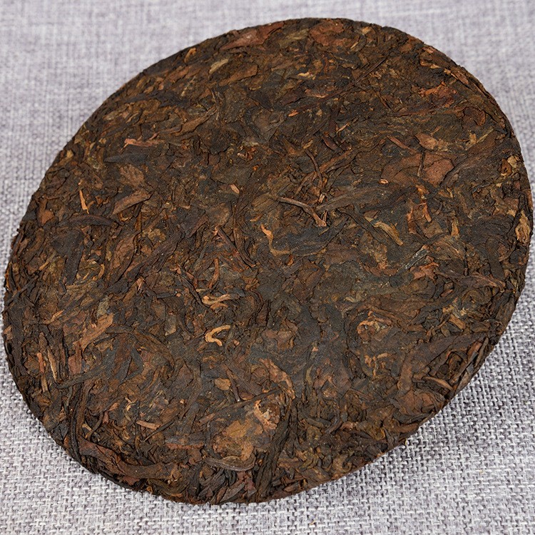 云南七子饼 普洱茶 2006年勐海原料 357g布朗陈香 熟茶饼茶 熟普图3