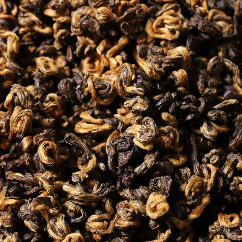 凤庆滇红茶散装金螺 高香一芽一叶红碧螺 厂家现货批发红碧螺茶叶图2