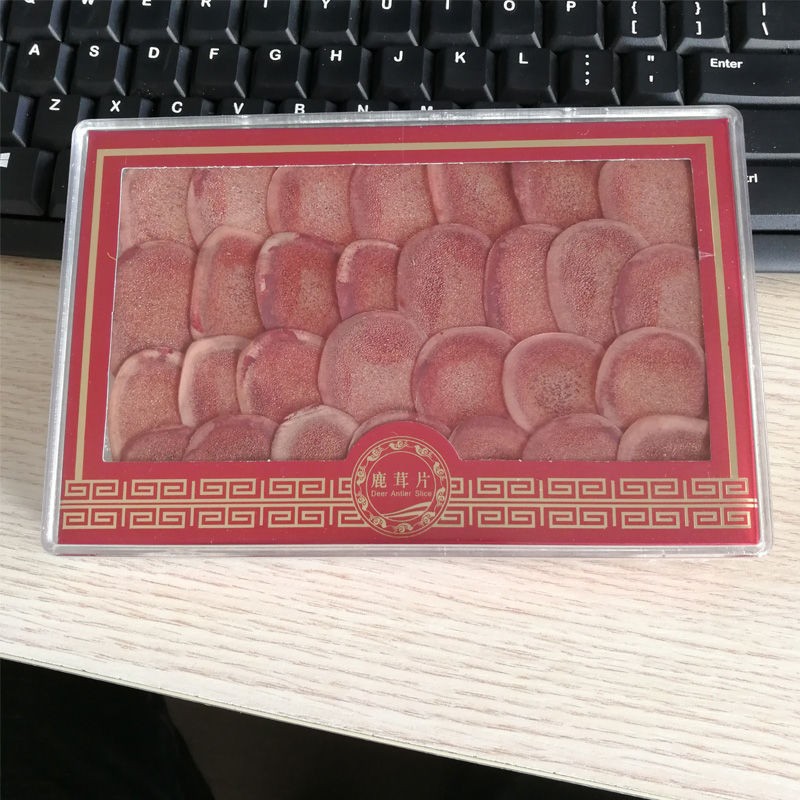 东北特产吉林花鹿茸 鹿茸片批发 礼盒装鹿茸血片 会议营销礼品图4