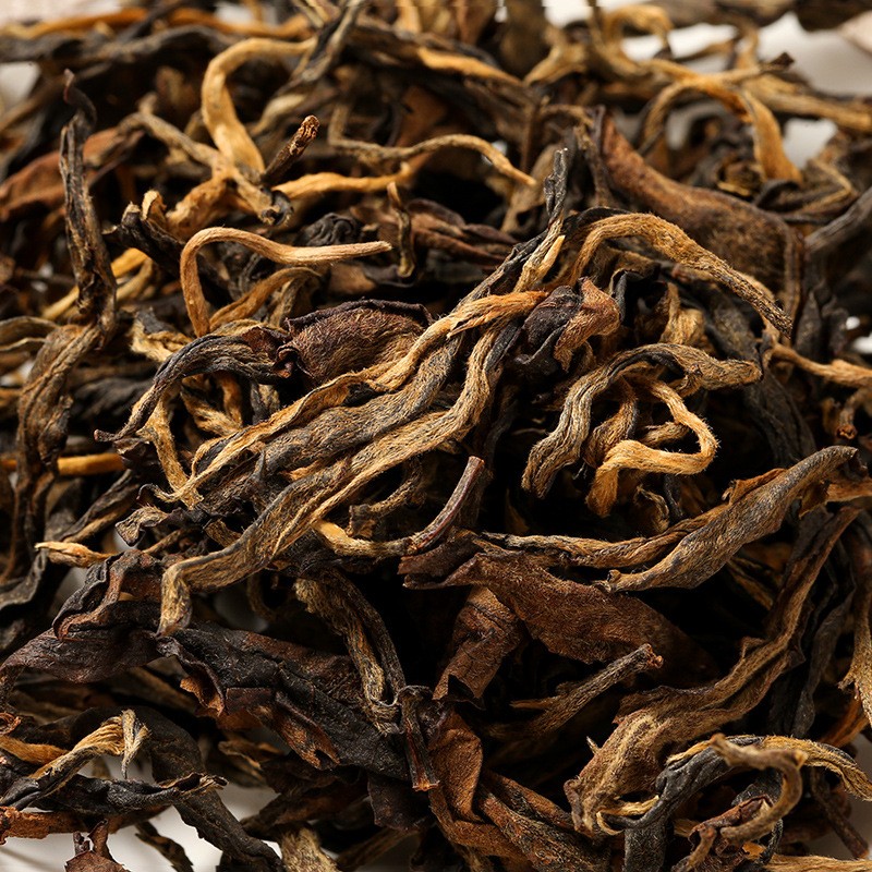 【200年古树红茶】茶厂直供头春200年以上普洱古树制作滇红茶500g图3