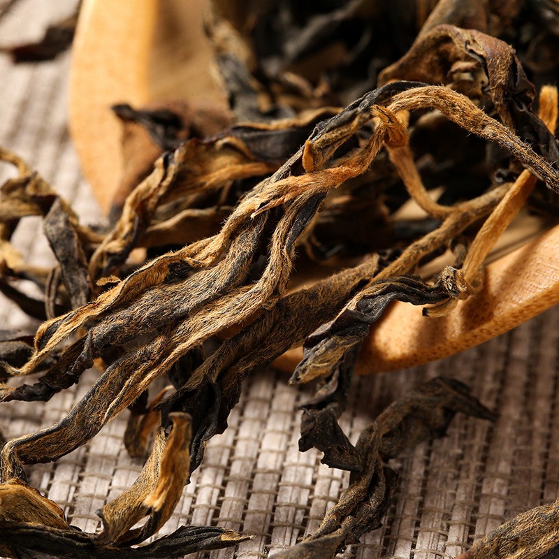 【200年古树红茶】茶厂直供头春200年以上普洱古树制作滇红茶500g图2