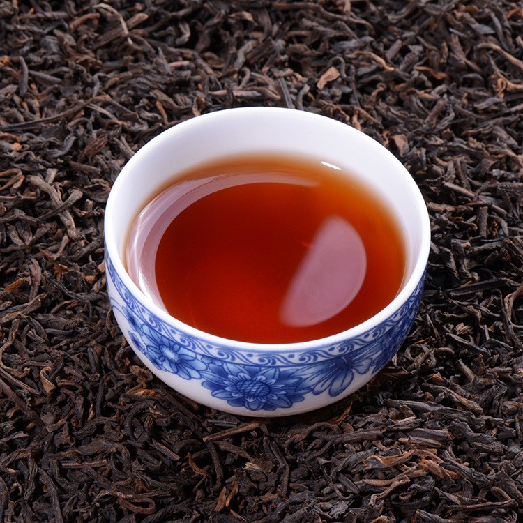 润秀茶业云南茶叶普洱茶熟茶散茶布朗山小青柑原料批发可压饼图3