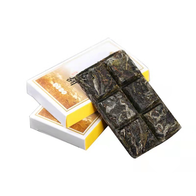 冰岛甜茶砖批发 云南普洱茶 普洱生茶方砖 批发45g七子茶饼散茶叶图5