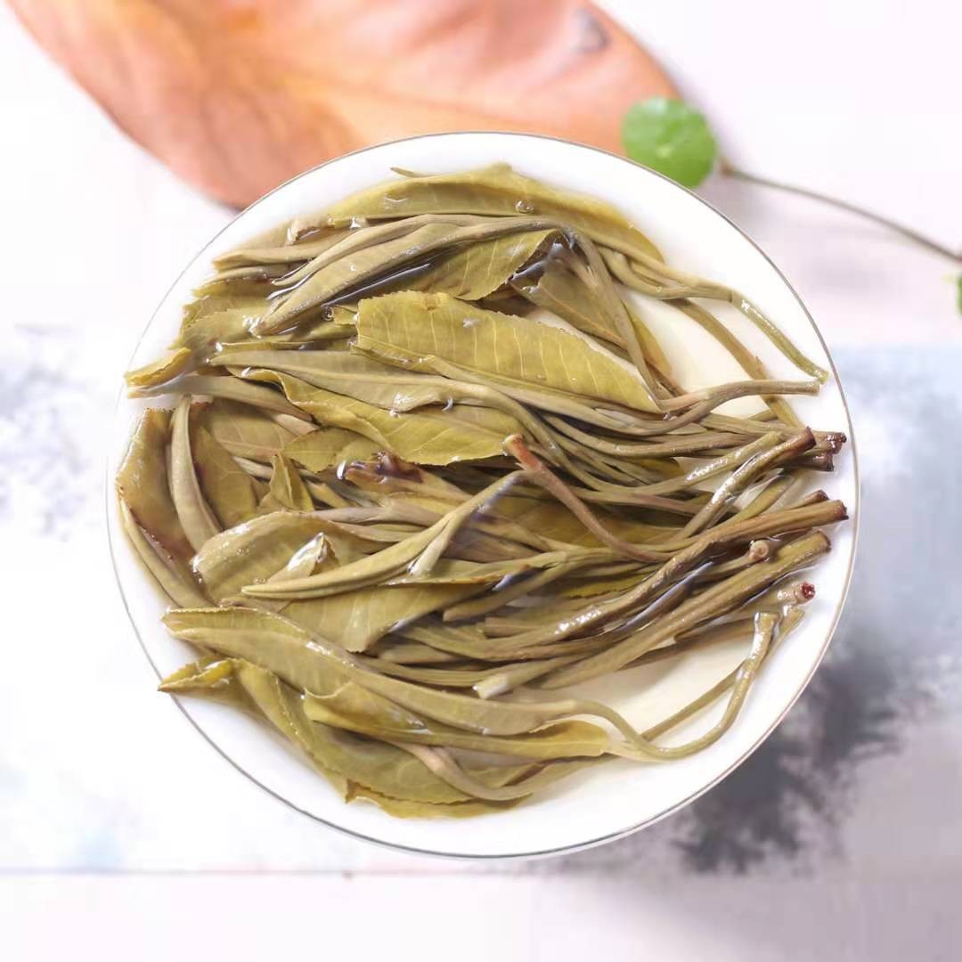 18年景迈生态生茶　乔木春茶一口料景迈山云南普洱茶批发散茶茶叶图4