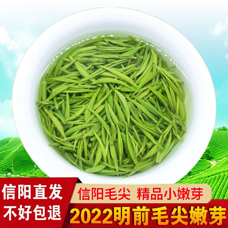 茶叶批发信阳毛尖2022新茶明前春小嫩芽高山小芽农家自产自销250g