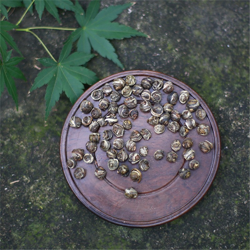 绿茶茶叶 横县茉莉花茶艺福堂茉莉香珠罐装包邮批发厂家直销图3
