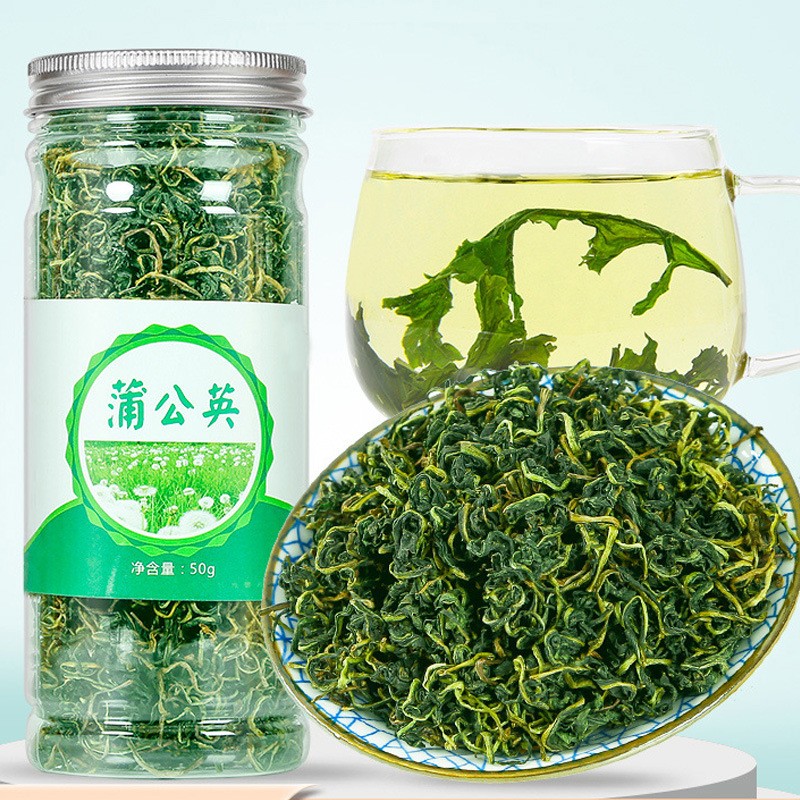 蒲公英茶罐装50克蒲公英干叶瓶装花茶婆婆丁花草茶散装批发图2