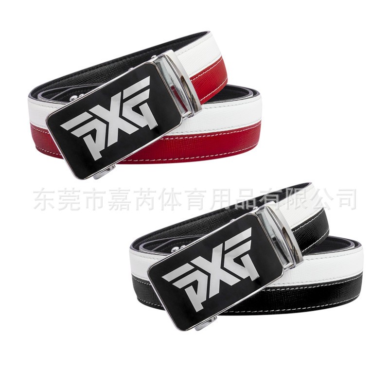 高尔夫牛皮腰带运动休闲简约裤腰带golfbelt鳄鱼弹力pm99golf皮带图2