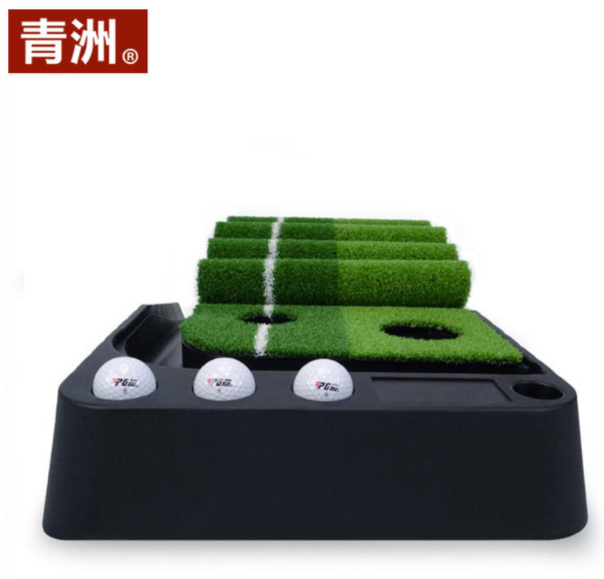 青洲 高尔夫练习器 亚马逊室内高尔夫草坪器golf塑胶迷你推杆训练