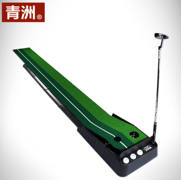青洲 高尔夫练习器 亚马逊室内高尔夫草坪器golf塑胶迷你推杆训练图4