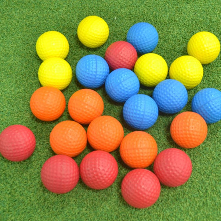 高尔夫球GOLF 高尔夫练习球 高尔夫PU球 海绵球圆球 软球儿童练习图3
