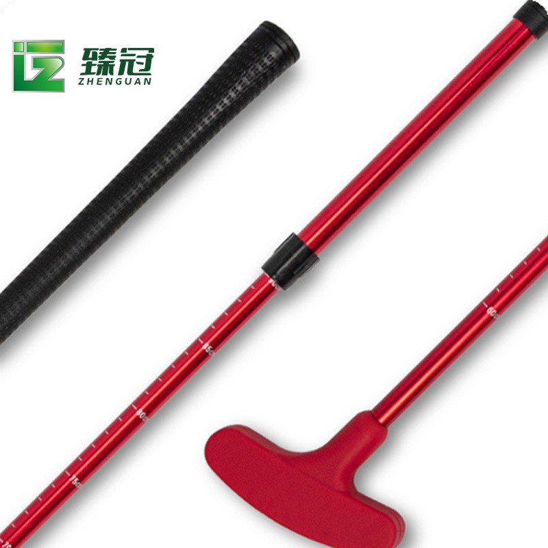 厂家高尔夫可伸缩推杆 可调节儿童成人双面球杆 golf练习用品图4