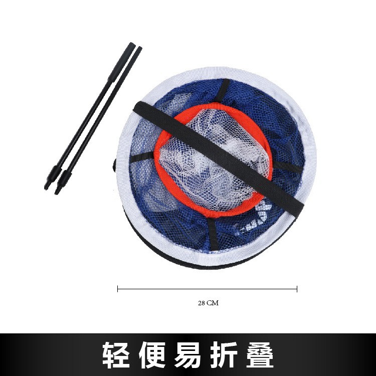 高尔夫三层切杆网 收纳携带方便练习网 练习网 折叠 记忆金属图2