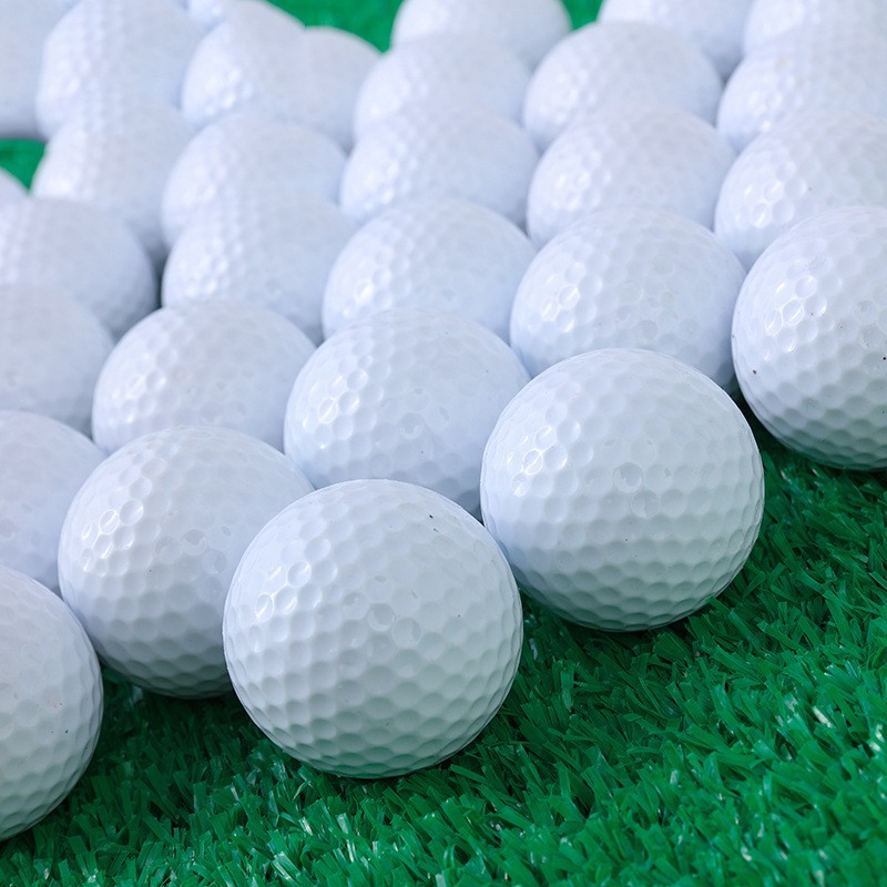 可定制LOGO 空白 双层高尔夫球 GOLF高尔夫练习球图4