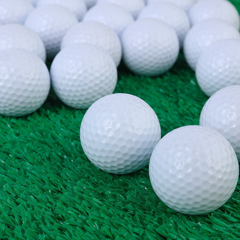 可定制LOGO 空白 双层高尔夫球 GOLF高尔夫练习球图2