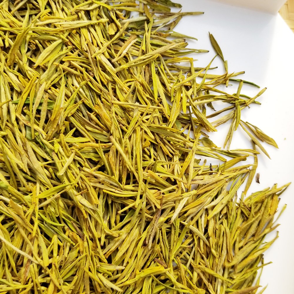 浙江高山绿茶白茶黄金芽2021新茶明前精选原产地散装一件批发图3