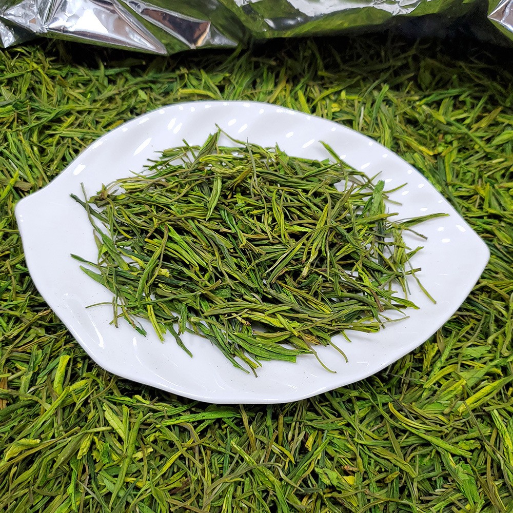 2022新茶春茶叶浙江白茶毛峰白叶茶高山绿茶散装茶叶批发炒青厂家图2