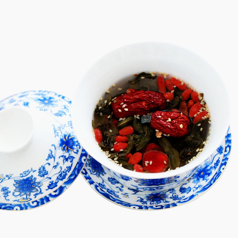 八宝茶宁夏组合花茶养生茶桂圆红枣枸杞茶800g图5