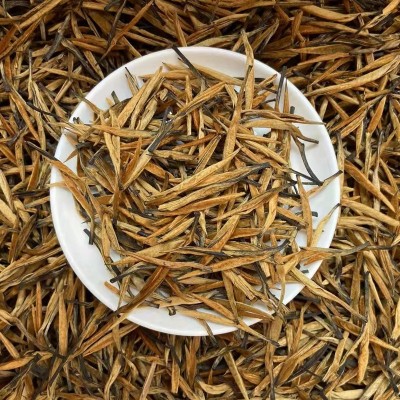 密香晒红金丝滇红茶 大金针 大金芽 一芽一叶 云南茶叶批发市场