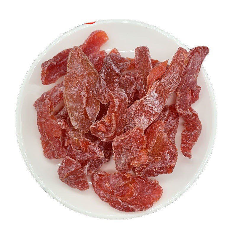 玫瑰梅条玫瑰桃肉桃干 休闲食品果脯蜜饯厂家批发直供 玫瑰梅条图5