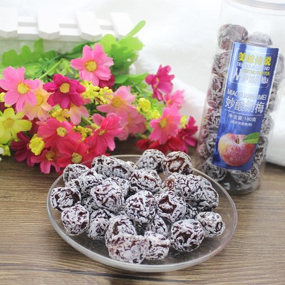 【伊达】酸甜可口休闲零食蜜饯果脯妙酸奶梅170g厂家整件批发