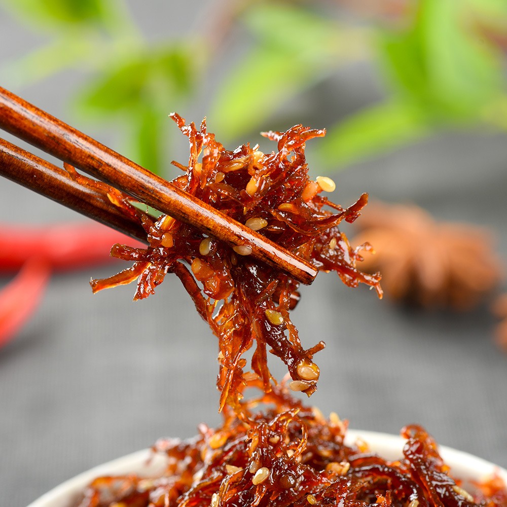 菲辣灯影牛肉丝四川特产麻辣牛肉小吃休闲零食牛肉丝散装小包代发图3