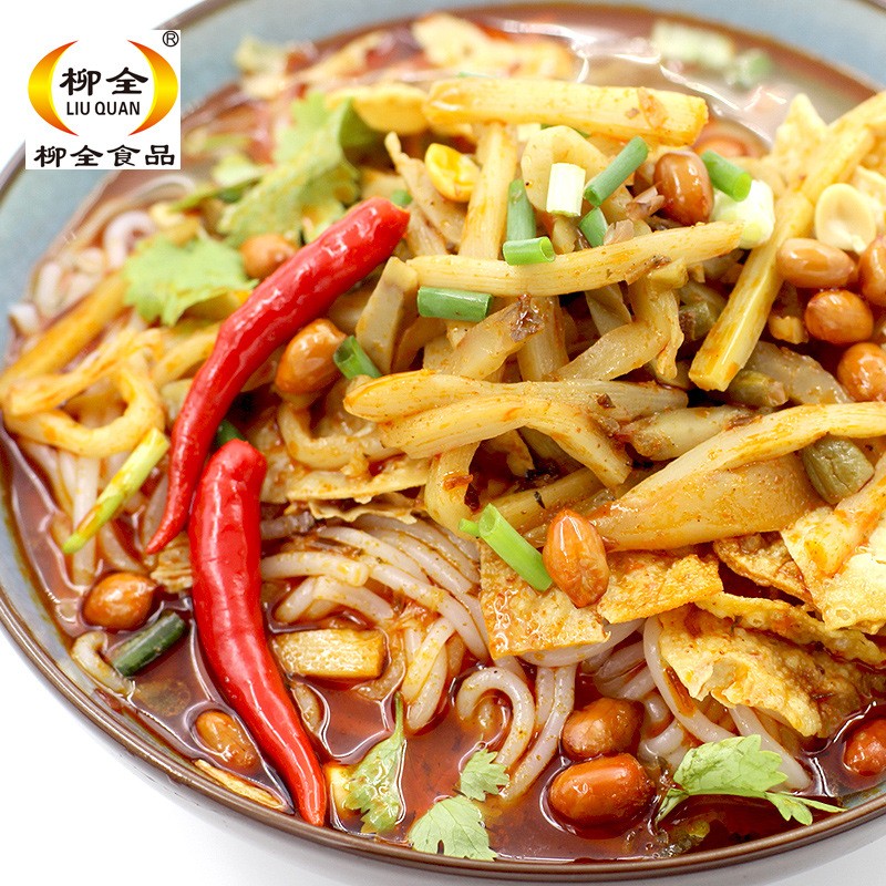柳全螺蛳粉广西柳州螺蛳粉袋装268g速食食品 米线方便面袋装批发图3