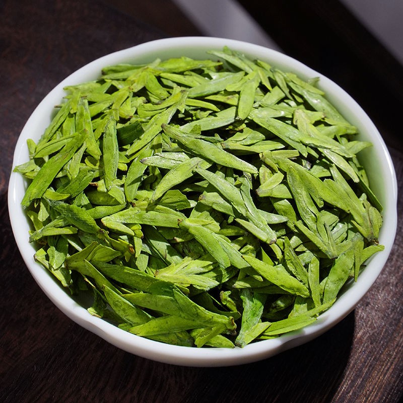 绿茶批发2022年新茶鲜西湖牌杭州明前龙井豆香茶叶绿茶500g茗聚惠图5