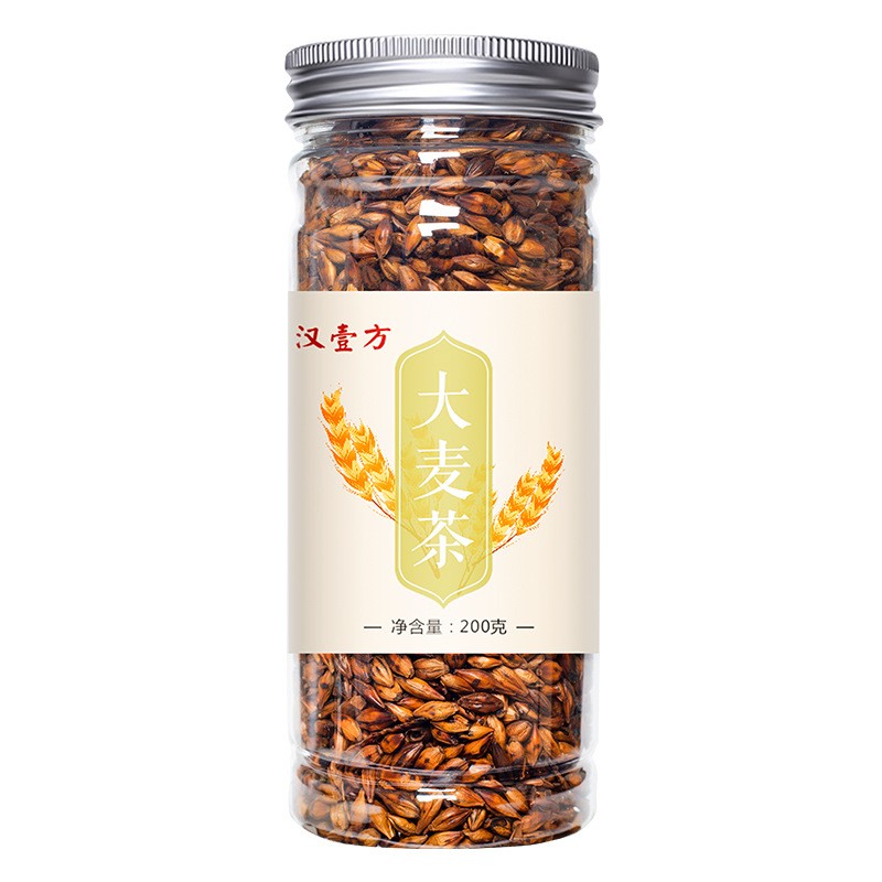 罐装炒制大麦茶清香型日本韩国苦荞麦茶饭店大麦茶叶200克图4