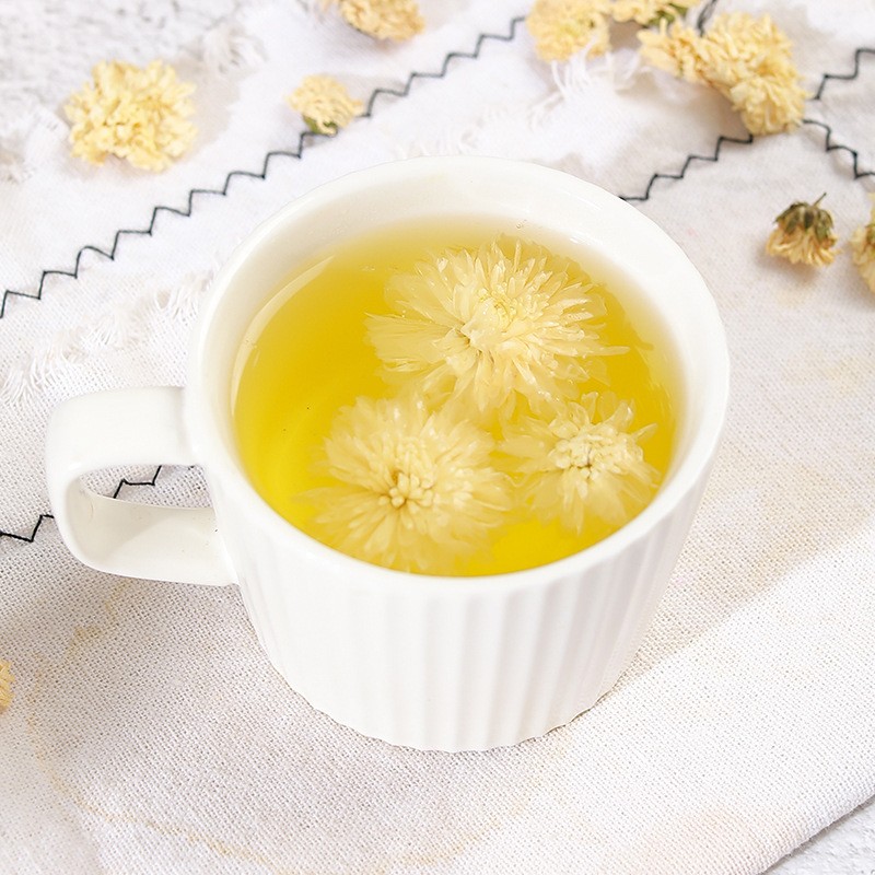 贡菊花茶罐装杭白菊花茶黄山贡菊七月菊太阳花厂家批发 一件代发图2