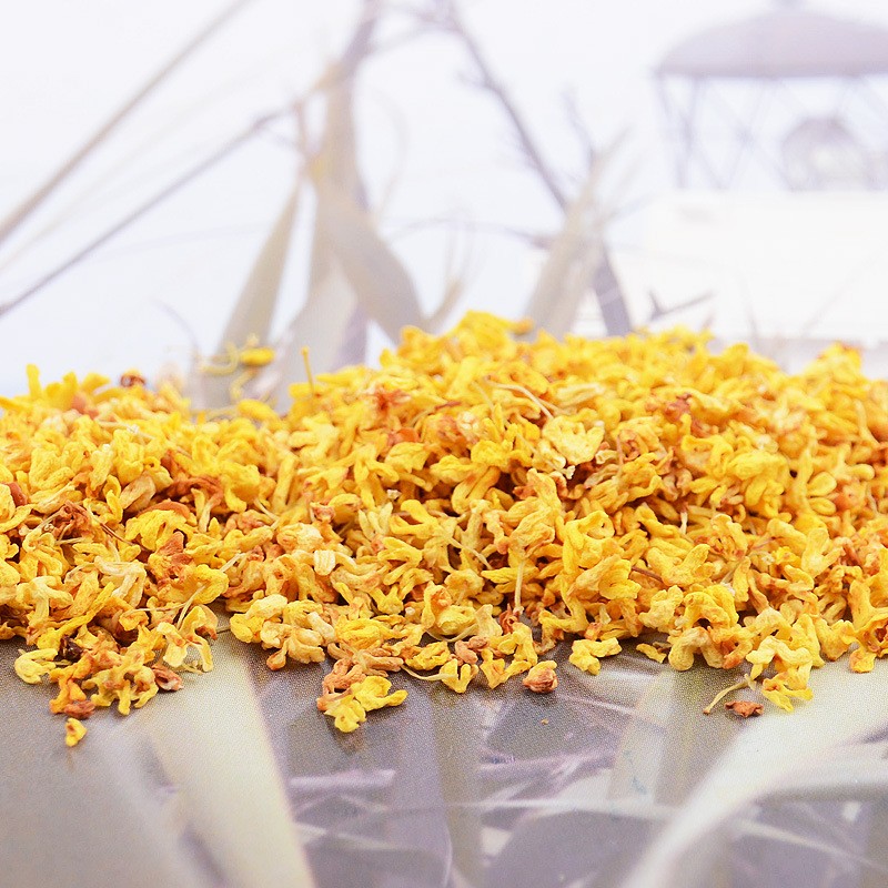 胜豪【免邮】500克新货桂花干广西金桂银桂桂花干桂花花茶代用茶图3
