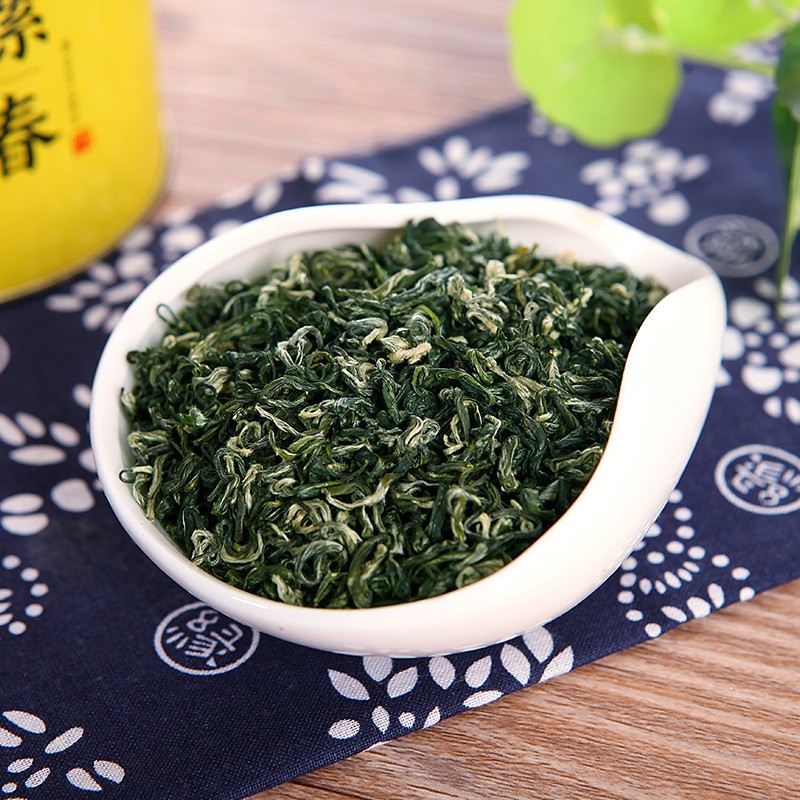 杯口留香碧螺春绿茶罐装茶叶50g/罐一件代发批发图3
