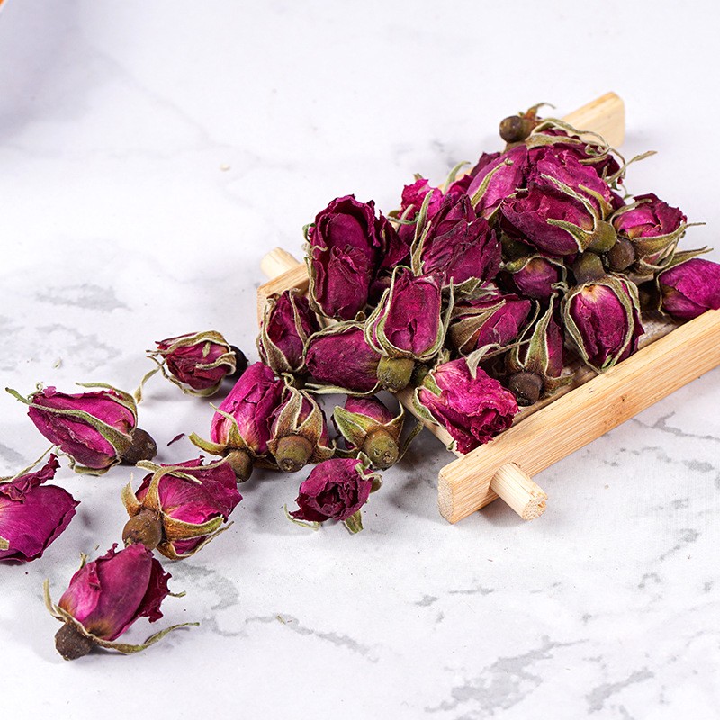 批发玫瑰花茶 平阴玫瑰 红玫瑰花 重瓣玫瑰 云南玫瑰散装花草茶图2