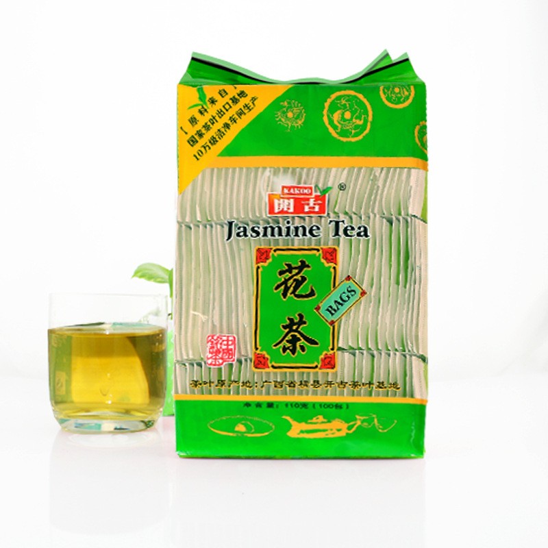 开古超值龙井绿茶100包袋装 红茶茉莉花茶袋泡茶 酒店宾馆餐饮用图3