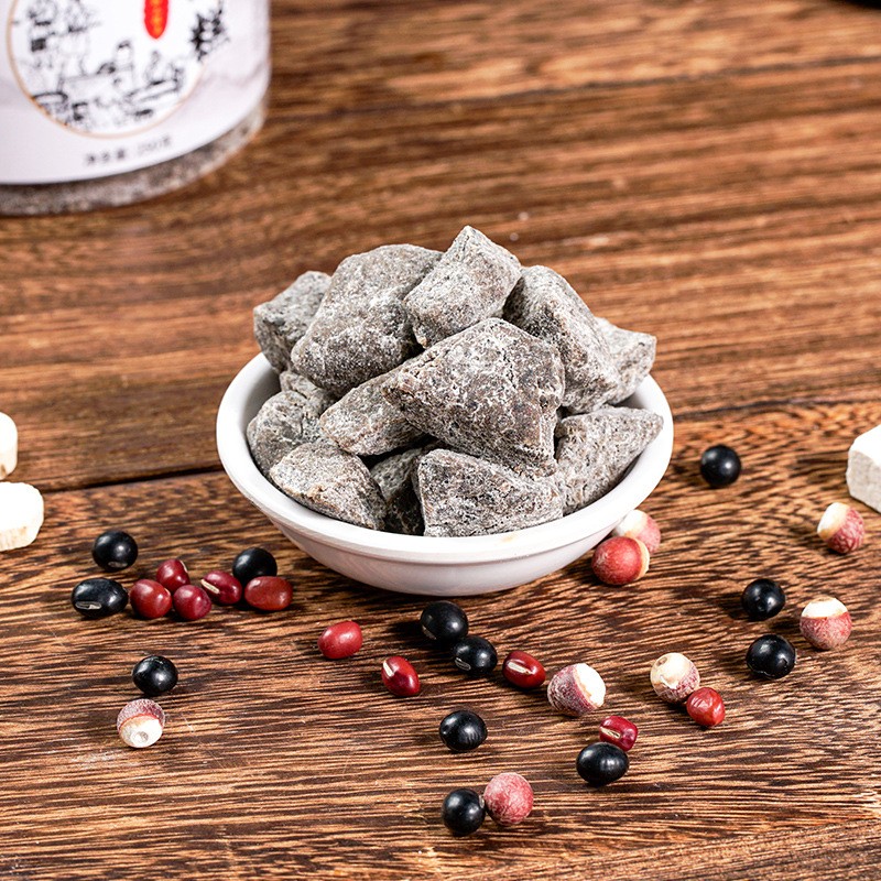 伏湿糕250g罐装糕一件代发赤小豆零食批发黑芝麻红豆茯苓薏湿糕图2