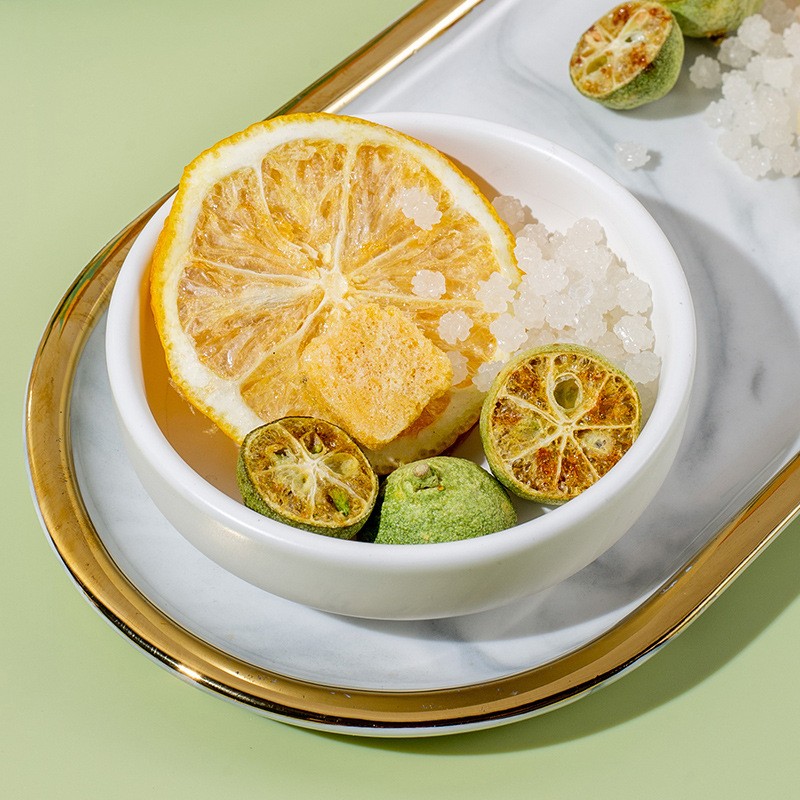 金桔百香果茶 夏季冷泡茶水果茶冻干柠檬花果茶抖音快手代发图3