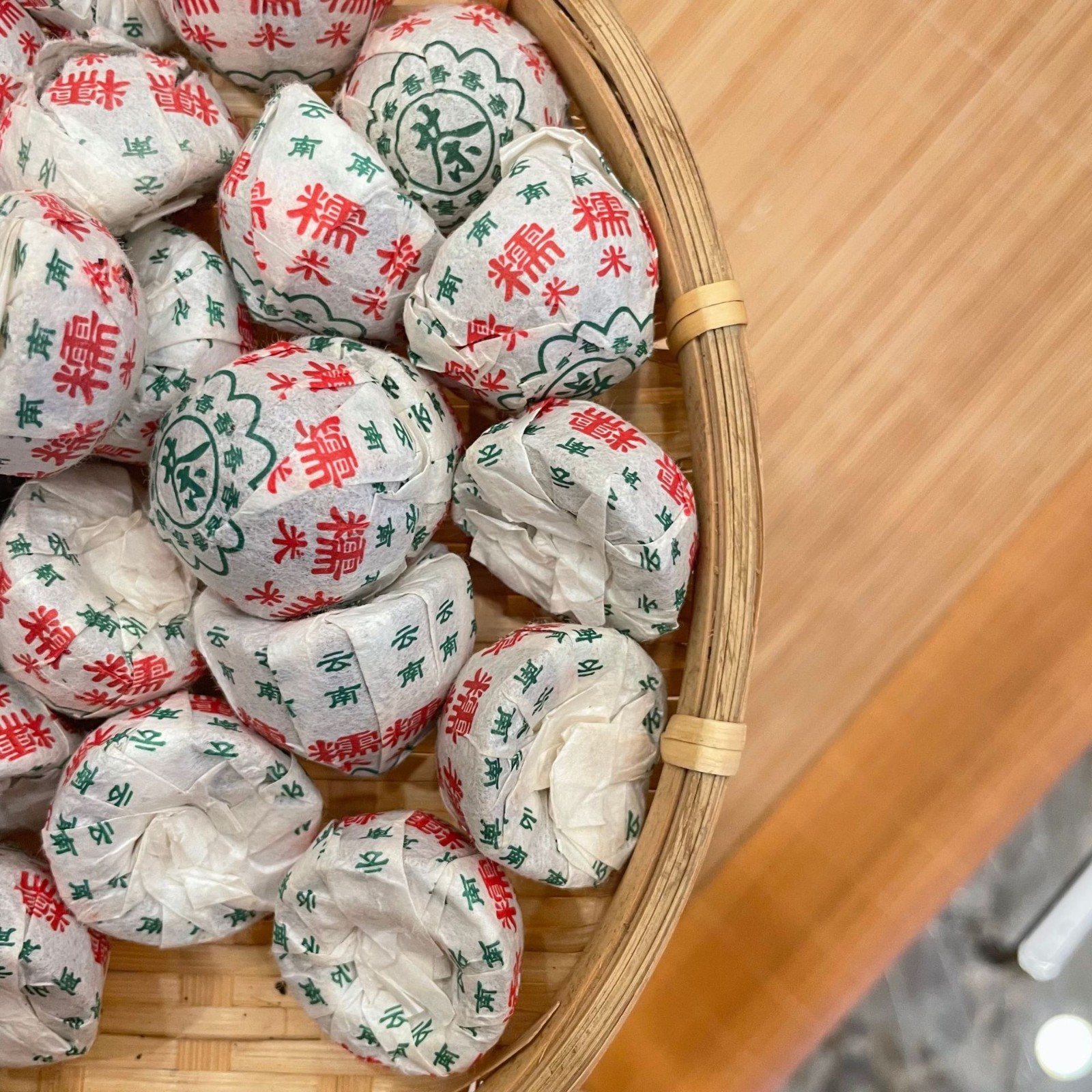 云南普洱茶迷你小沱茶一泡一颗糯米香沱茶生茶一斤装 厂家直批图2
