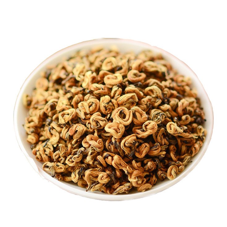 2022年新茶凤庆单芽红茶云南滇红茶金螺蜜香金芽浓香型散装500g图5